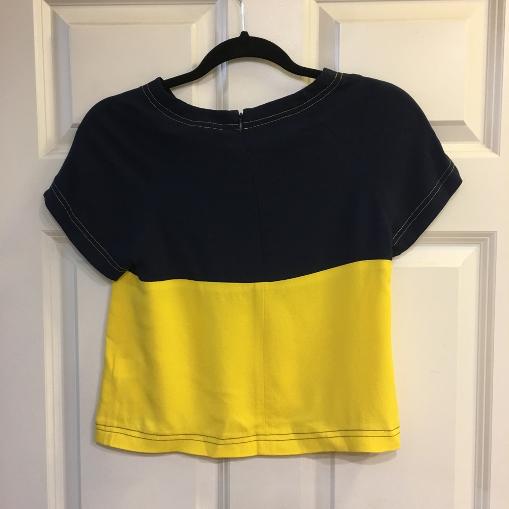 LISA PERRY Color block top - Picture 3 of 4